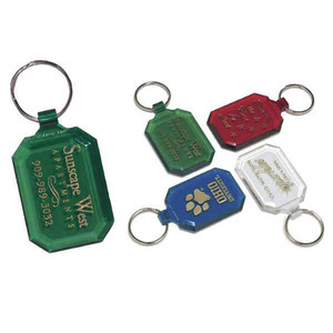Diamond Shaped Key Tags, Personalized With Your Logo!