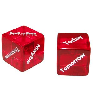 Dice Decision Makers, Custom Imprinted With Your Logo!