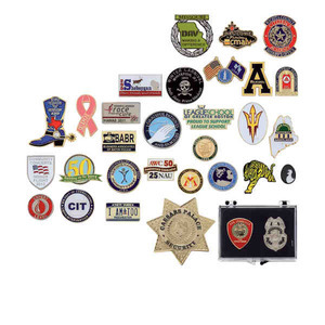 Die Struck Enamel Lapel Pins, Custom Imprinted With Your Logo!