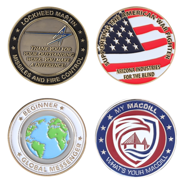 Brass Medallions, Custom Imprinted With Your Logo!