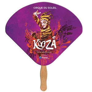 Digitally Printed Fans, Custom Imprinted With Your Logo!