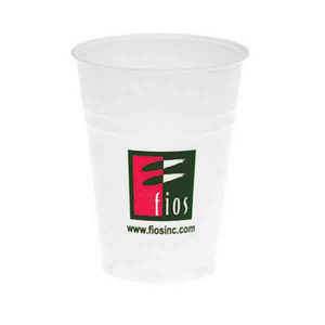 Disposable Translucent Cups, Custom Decorated With Your Logo!