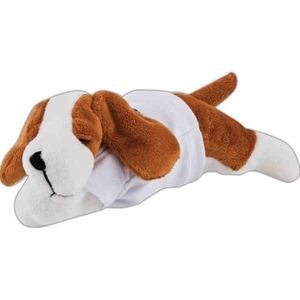 Dog Stuffed Animals, Custom Printed With Your Logo!