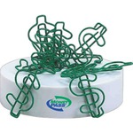 Custom Printed Bent Shaped Paperclips with Magnetic Bases