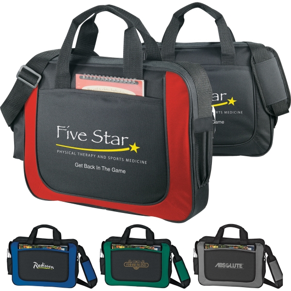 Flexar Canvas Briefcases, Custom Printed With Your Logo!