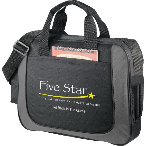 1 Day Service Flexar Canvas Briefcases, Custom Made With Your Logo!