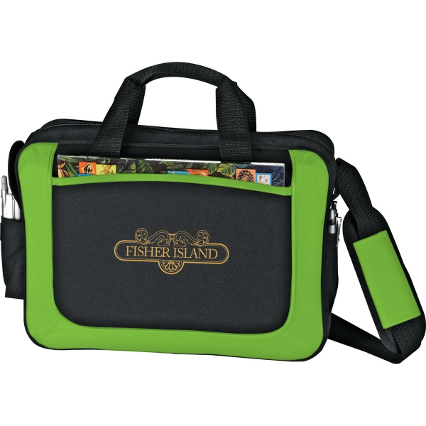 Flexar Canvas Briefcases, Custom Printed With Your Logo!