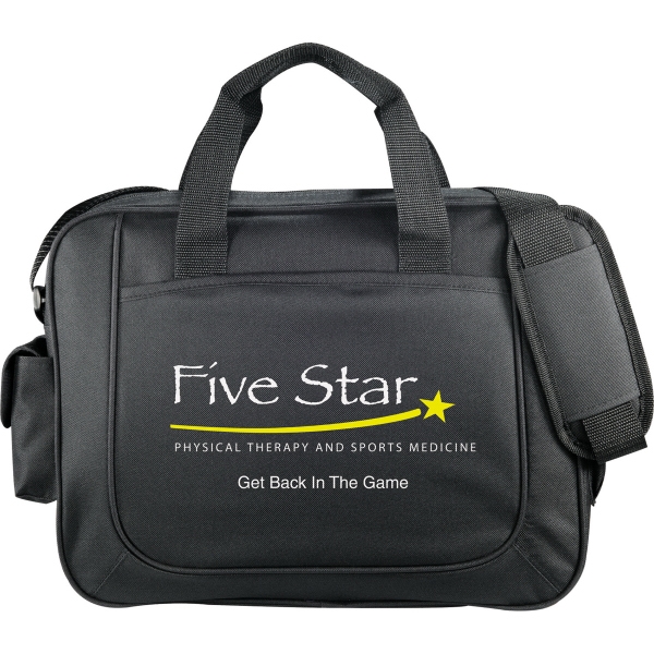 Flexar Canvas Briefcases, Custom Printed With Your Logo!