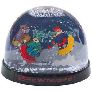 Dome Shaped Snowglobes, Custom Printed With Your Logo!