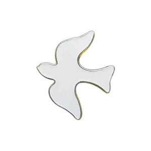 Dove Bird Shaped Pins, Custom Made With Your Logo!