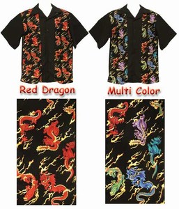 Custom Printed Dragon Bowling Shirts