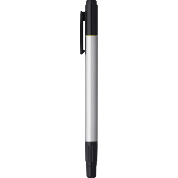 1 Day Service White Pen and Highlighter Combos, Custom Imprinted With Your Logo!