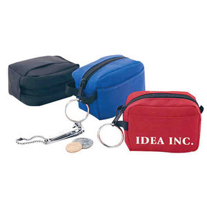 Duffel Bag Shaped Coin Purses, Custom Made With Your Logo!