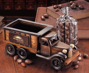 Dump Truck Vehicle Themed Food Gifts, Custom Made With Your Logo!