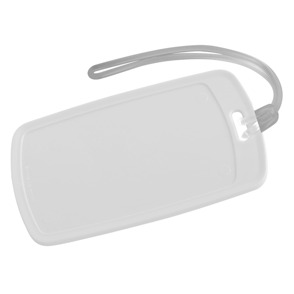 Rectangular Luggage Tags For Under A Dollar, Custom Imprinted With Your Logo!