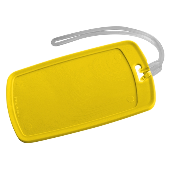 Rectangular Luggage Tags For Under A Dollar, Custom Imprinted With Your Logo!