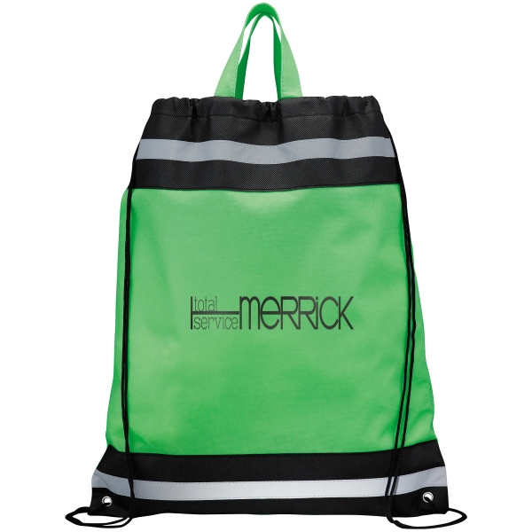 Heavy Duty Drawstring Backpacks, Custom Printed With Your Logo!