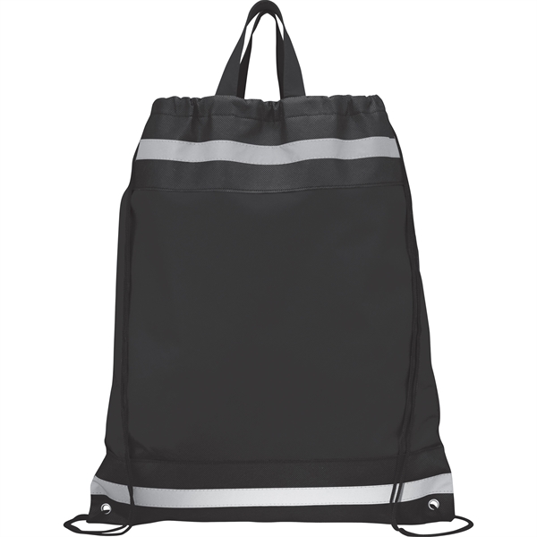 Heavy Duty Drawstring Backpacks, Custom Printed With Your Logo!