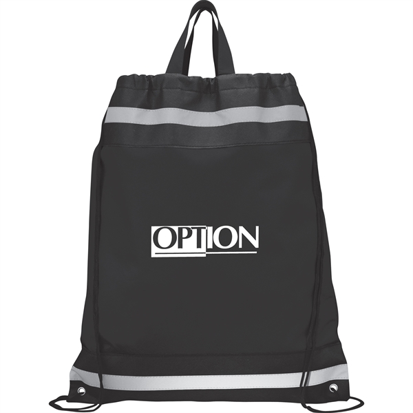 Heavy Duty Drawstring Backpacks, Custom Printed With Your Logo!