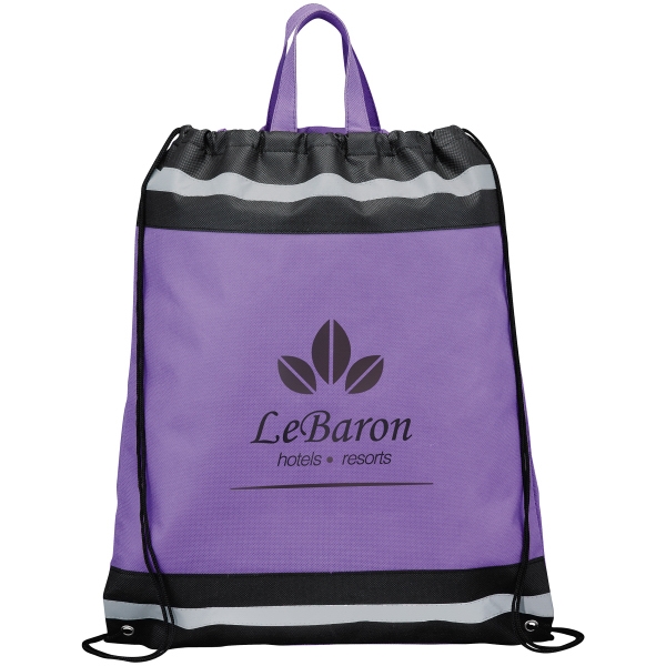 Heavy Duty Drawstring Backpacks, Custom Printed With Your Logo!