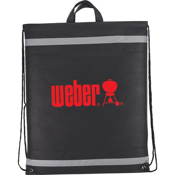 Heavy Duty Drawstring Backpacks, Custom Printed With Your Logo!