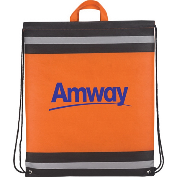 Heavy Duty Drawstring Backpacks, Custom Printed With Your Logo!