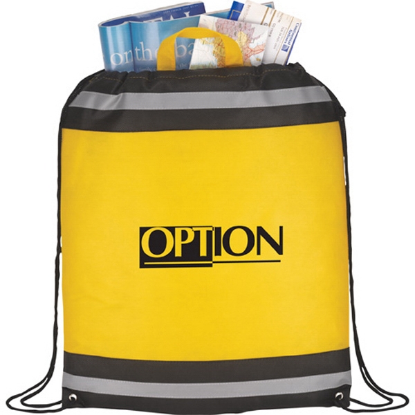 Heavy Duty Drawstring Backpacks, Custom Printed With Your Logo!