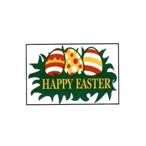 Easter Holiday Flags, Personalized With Your Logo!