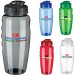 Custom Printed Eco Friendly Clear Poly Water Bottles