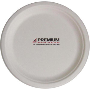 Custom Printed Eco Friendly Disposable Plates