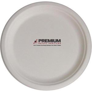 Custom Printed Eco Friendly Disposable Plates