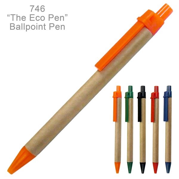 Recycled Material Pens, Custom Printed With Your Logo!