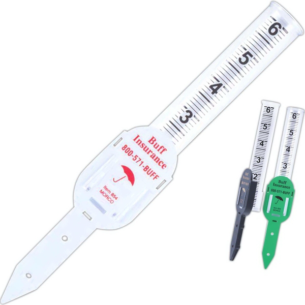 Sprinkler Rain Gauges, Customized With Your Logo!