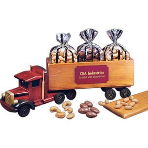 Eighteen Wheeler Vehicle Themed Food Gifts, Custom Imprinted With Your Logo!