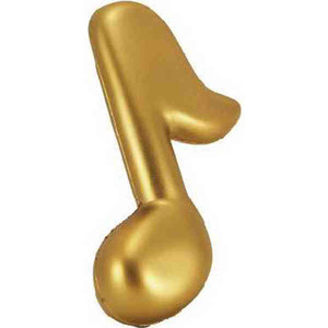 Custom Imprinted Eighth Note Shaped Stress Relievers