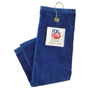 Elite Fabric Golf Towels, Custom Imprinted With Your Logo!