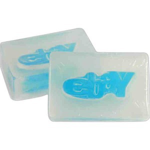 Custom Printed Embedded Logo Large Soap Bars