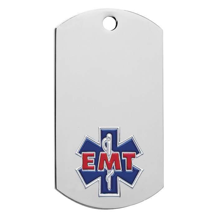 Custom Imprinted Emergency Responders Dog Tags