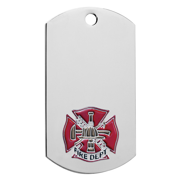 Emergency Responders Dog Tags, Custom Designed With Your Logo!