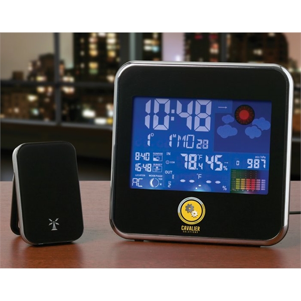 Canadian Manufactured Equinox Wireless Weather Stations, Custom Imprinted With Your Logo!
