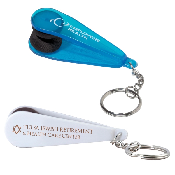 Microfiber Cleaning Keychains, Custom Imprinted With Your Logo!