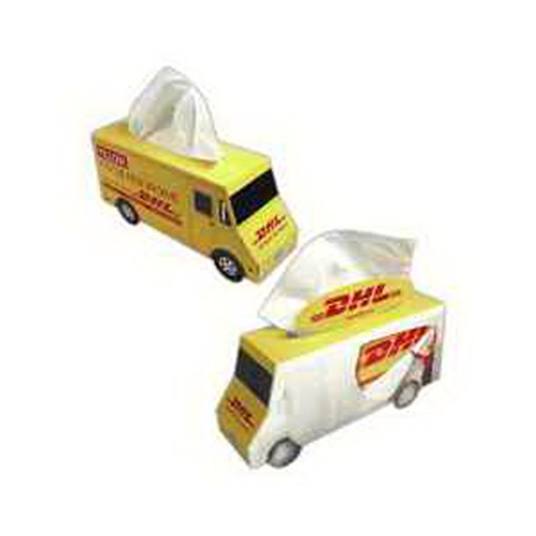 Cube Shaped Tissue Boxes, Custom Made With Your Logo!