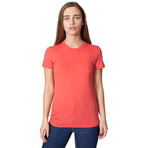 Custom Printed American Apparel Fine Jersey Tees For Women