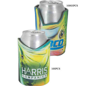 Fish Shaped Can Coolers, Customized With Your Logo!