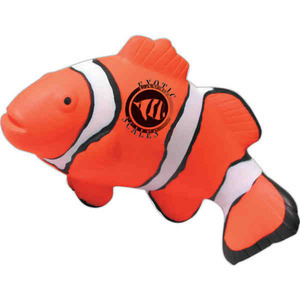 Fish Shaped Stress Relievers, Custom Printed With Your Logo!