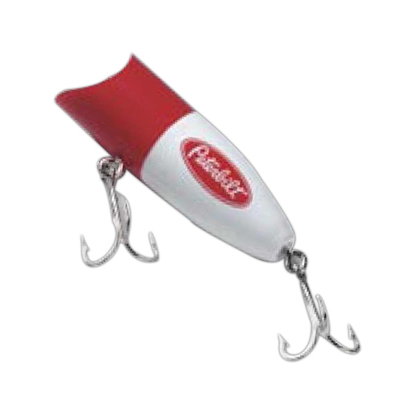 Custom Printed Big Red Popper Fishing Lures