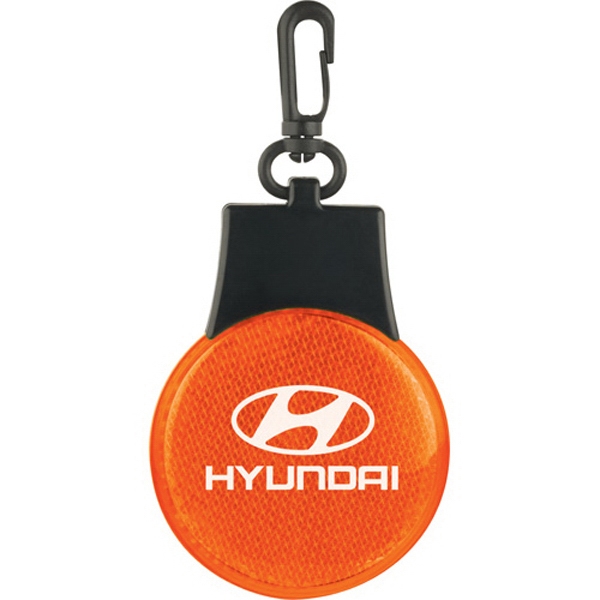 1 Day Service Flashing Reflector Lights, Custom Printed With Your Logo!
