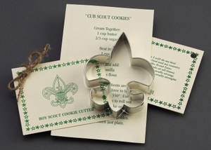 Custom Imprinted Fleur De Lis Stock Shaped Cookie Cutters