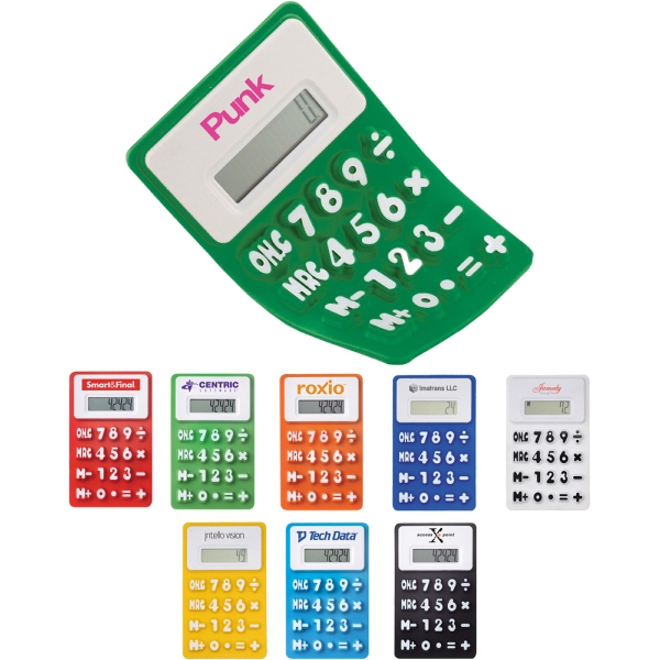 Multi-Function Desk Calculators, Custom Printed With Your Logo!