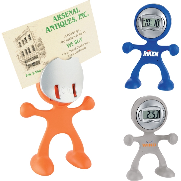 Flexible Digital Alarm Clocks, Custom Printed With Your Logo!